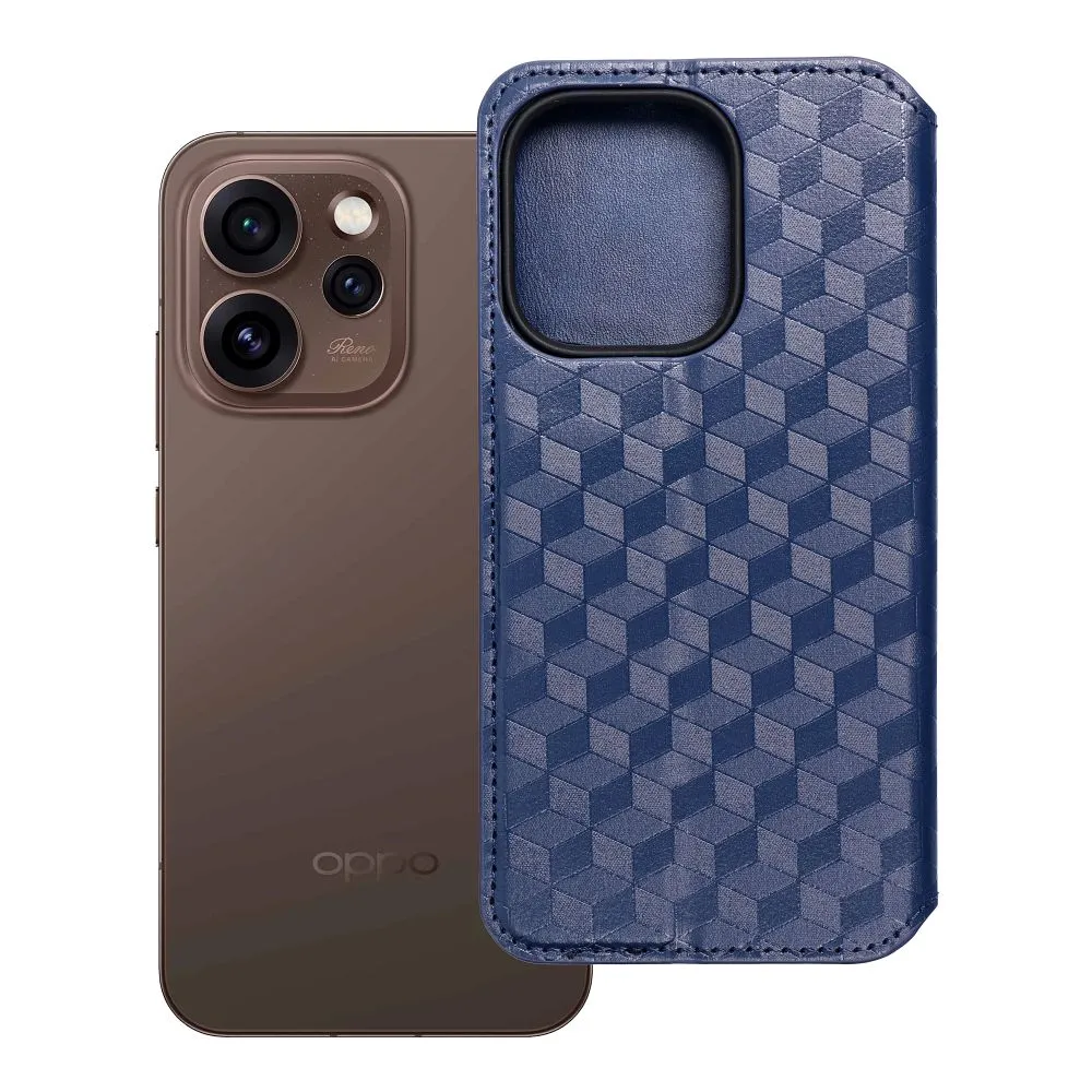 Flip case passend für Oppo Reno 15 Pro 5G Cubic Book blue