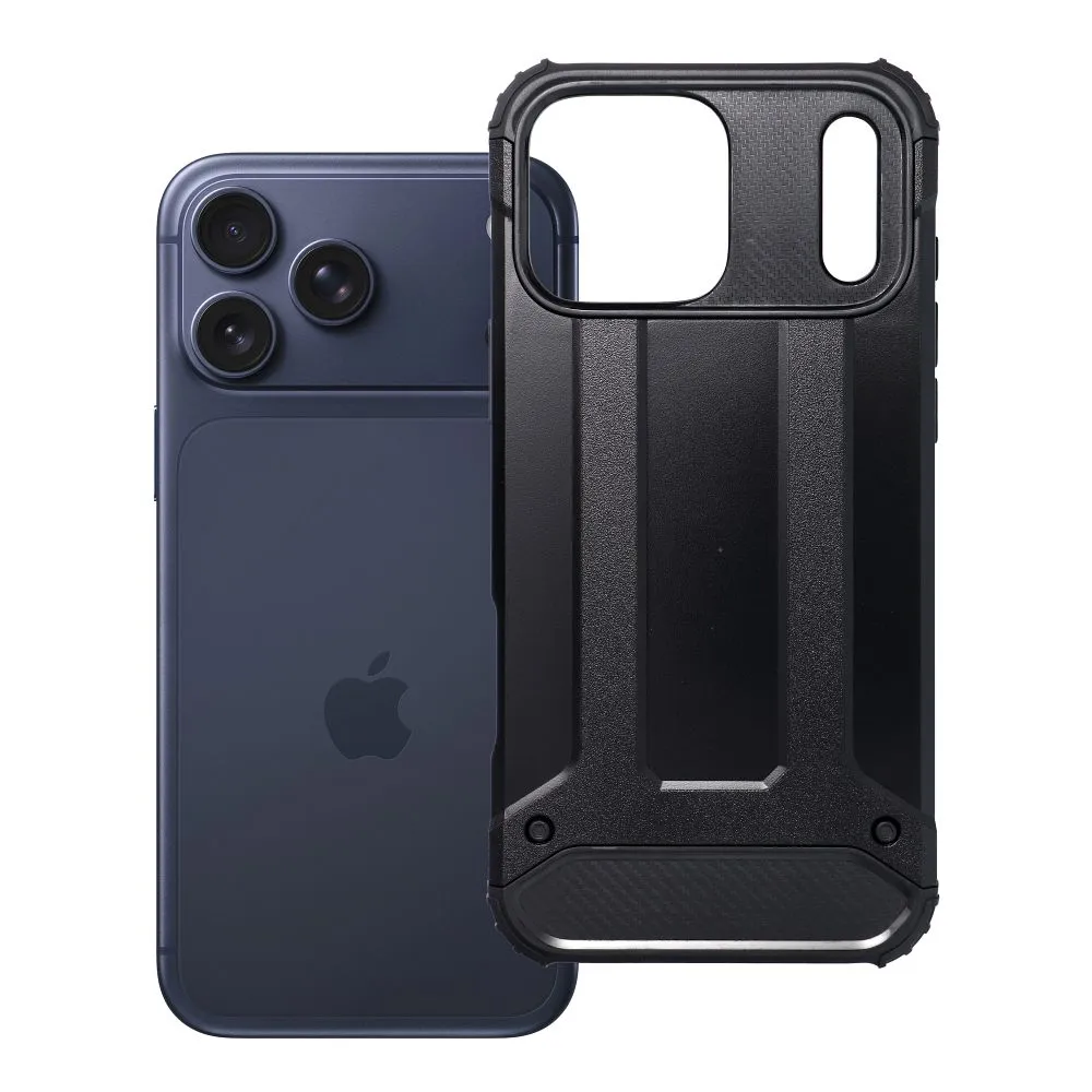 Case passend für iPhone 17 Pro Max / 18 Pro Max Armor black