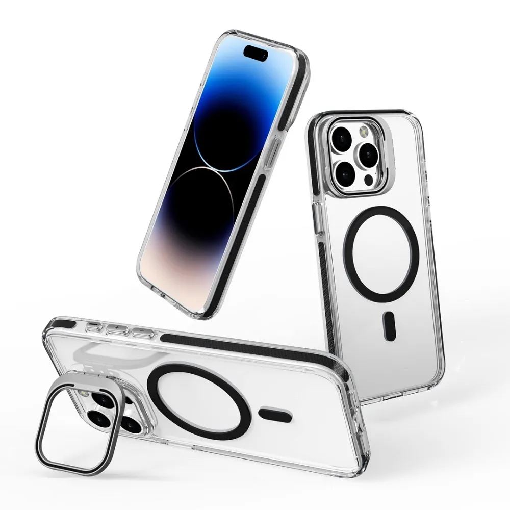 Case passend für iPhone 17 Pro / 18 Pro Lens Mag Cover kompatibel mit MagSafe black