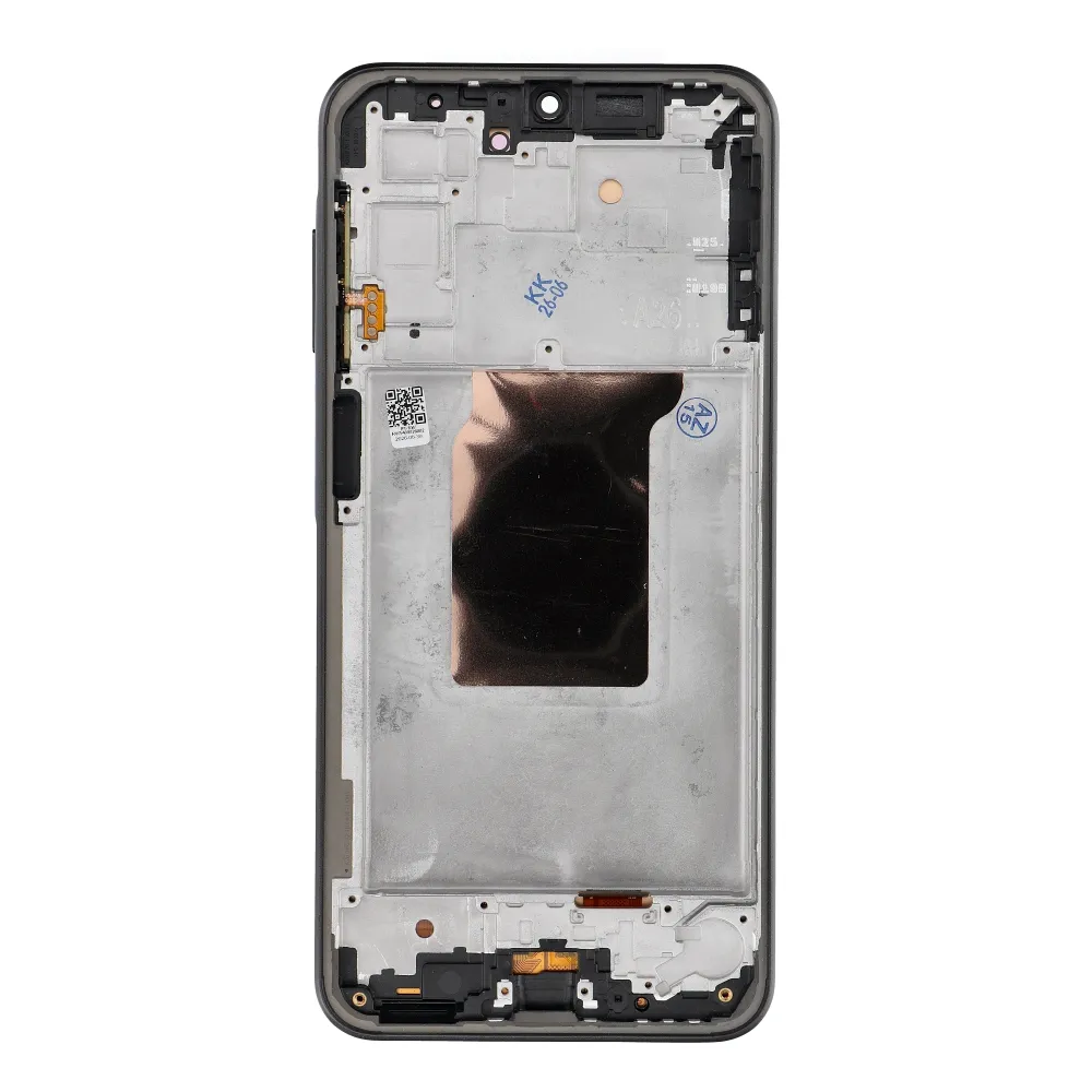 REWA lcd display passend für SAMSUNG A26 OLED black with frame