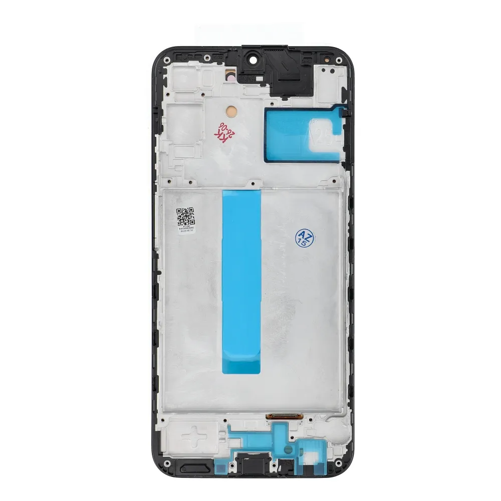 REWA lcd display passend für SAMSUNG A25 OLED black with frame