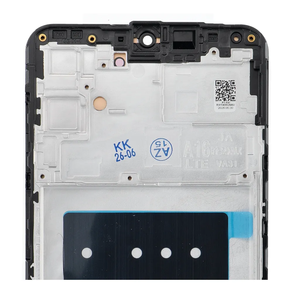 REWA lcd display passend für SAMSUNG A16 4G OLED black with frame