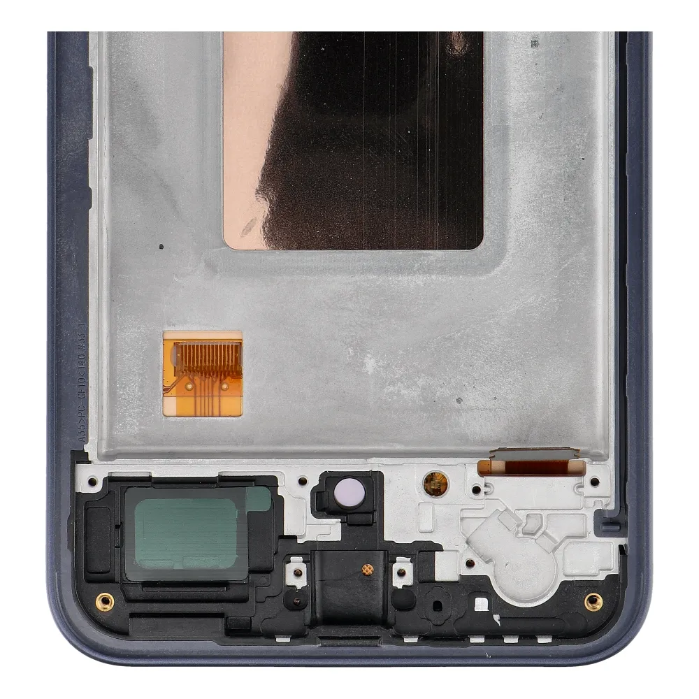 REWA lcd display passend für SAMSUNG A35 OLED black with frame