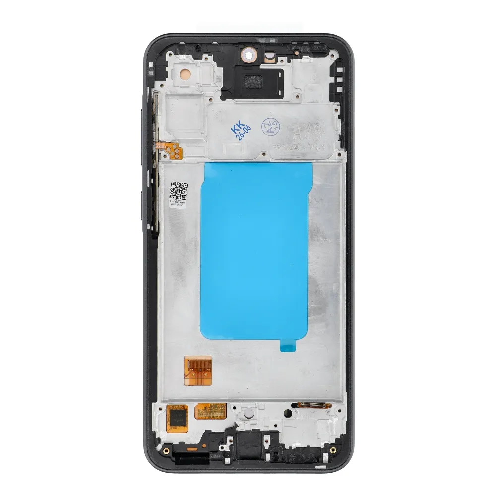 REWA lcd display passend für SAMSUNG A36 OLED black with frame