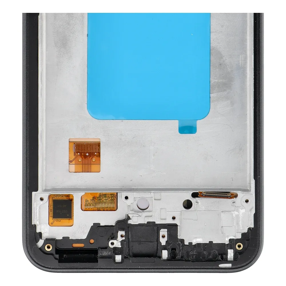 REWA lcd display passend für SAMSUNG A36 OLED black with frame