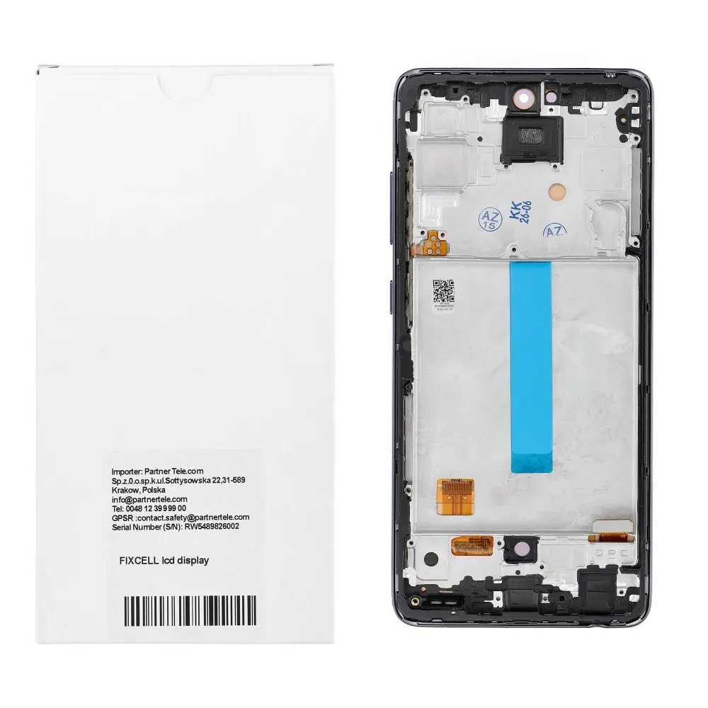 REWA lcd display passend für SAMSUNG A52 4G/5G OLED black with frame