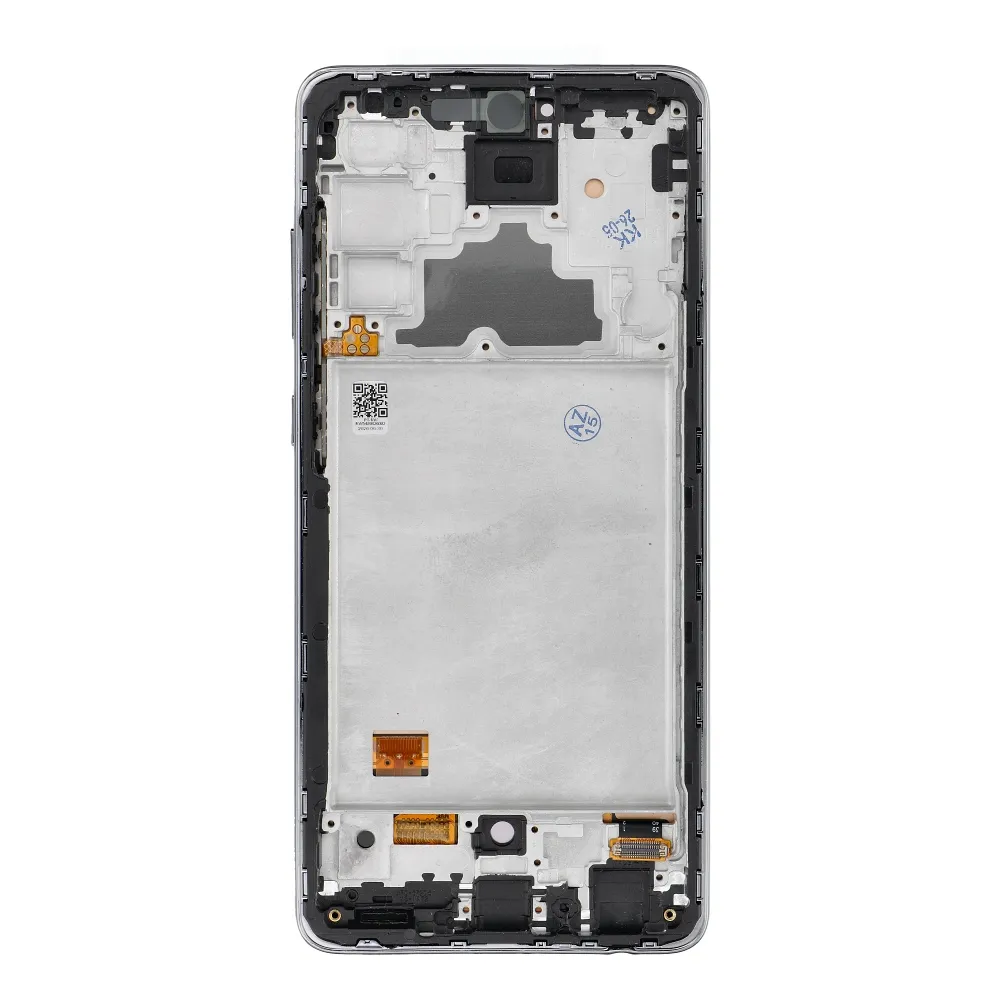 REWA lcd display passend für SAMSUNG A72 4G OLED black with frame