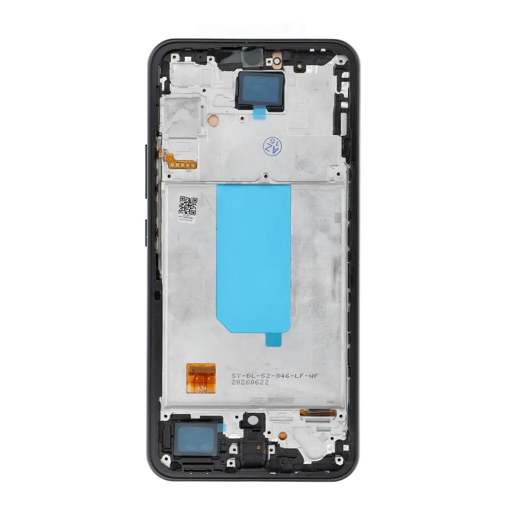 REWA lcd display passend für SAMSUNG A34 5G OLED black with frame