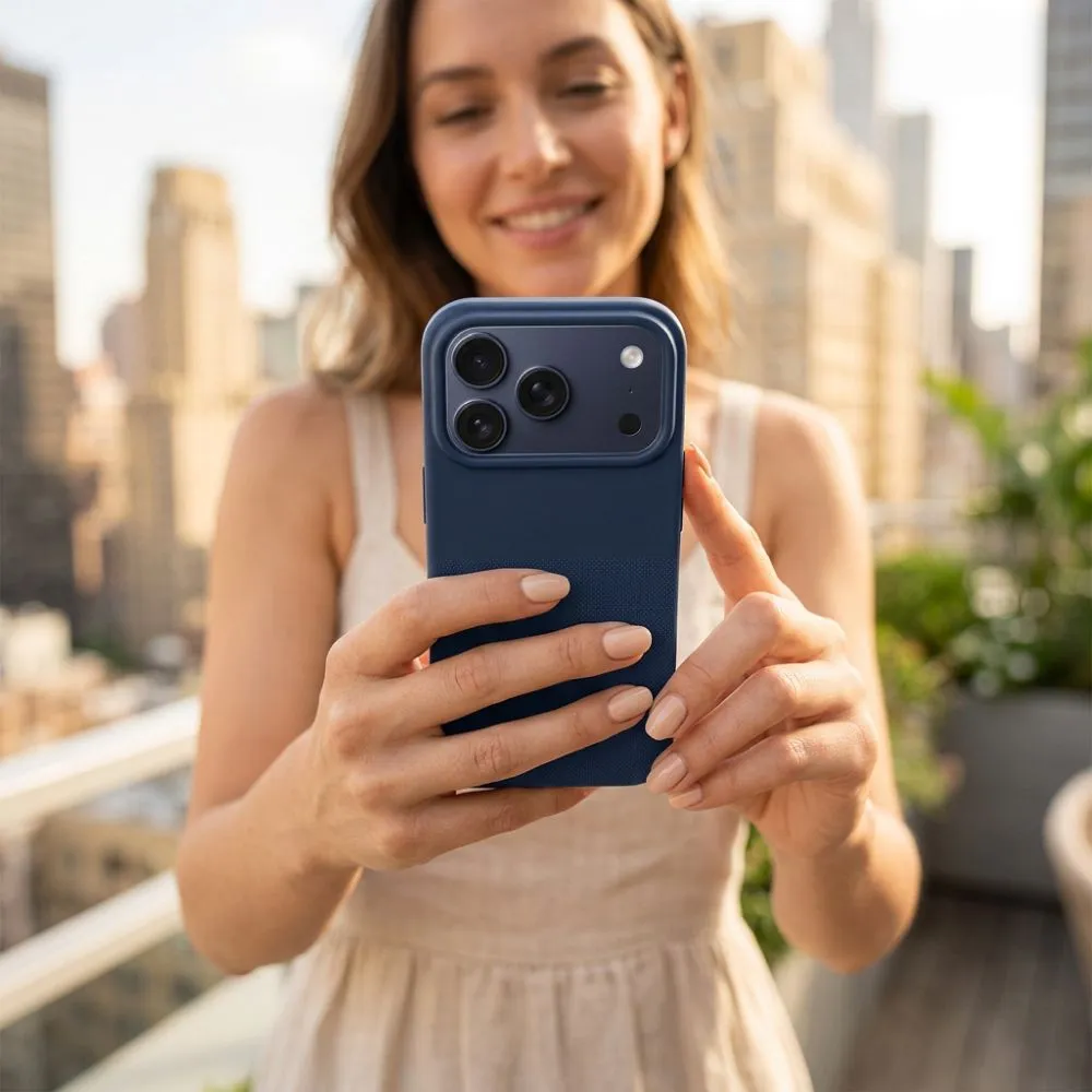 Case passend für iPhone 13 Pro Easy Dual blue