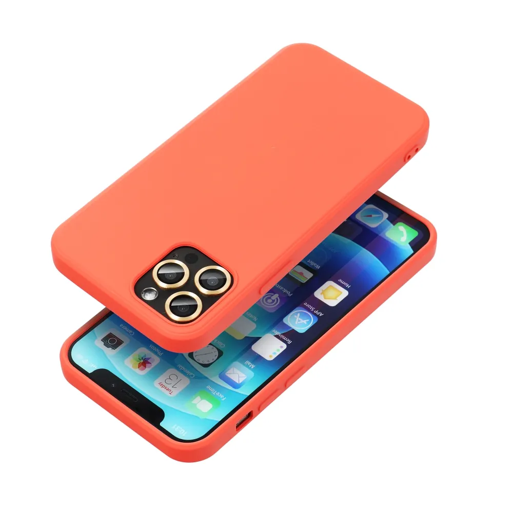 Case passend für Samsung A07 / A08 Silicone peach