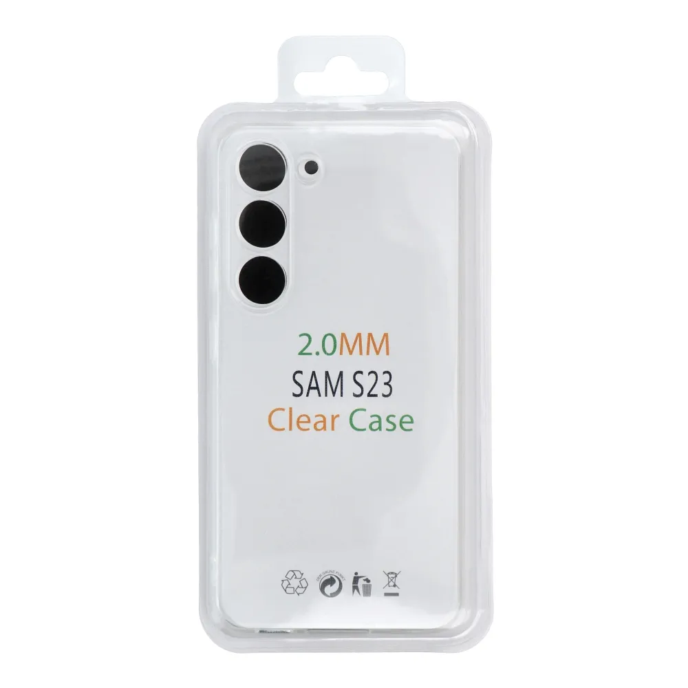 Case passend für Samsung A07 / A08 Clear Case 2 mm Box transparent