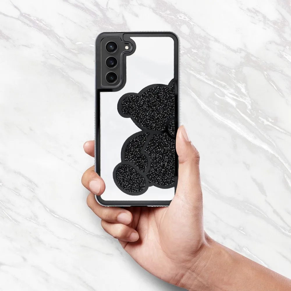 Case passend für Samsung A07 / A08 Teddy Bear black