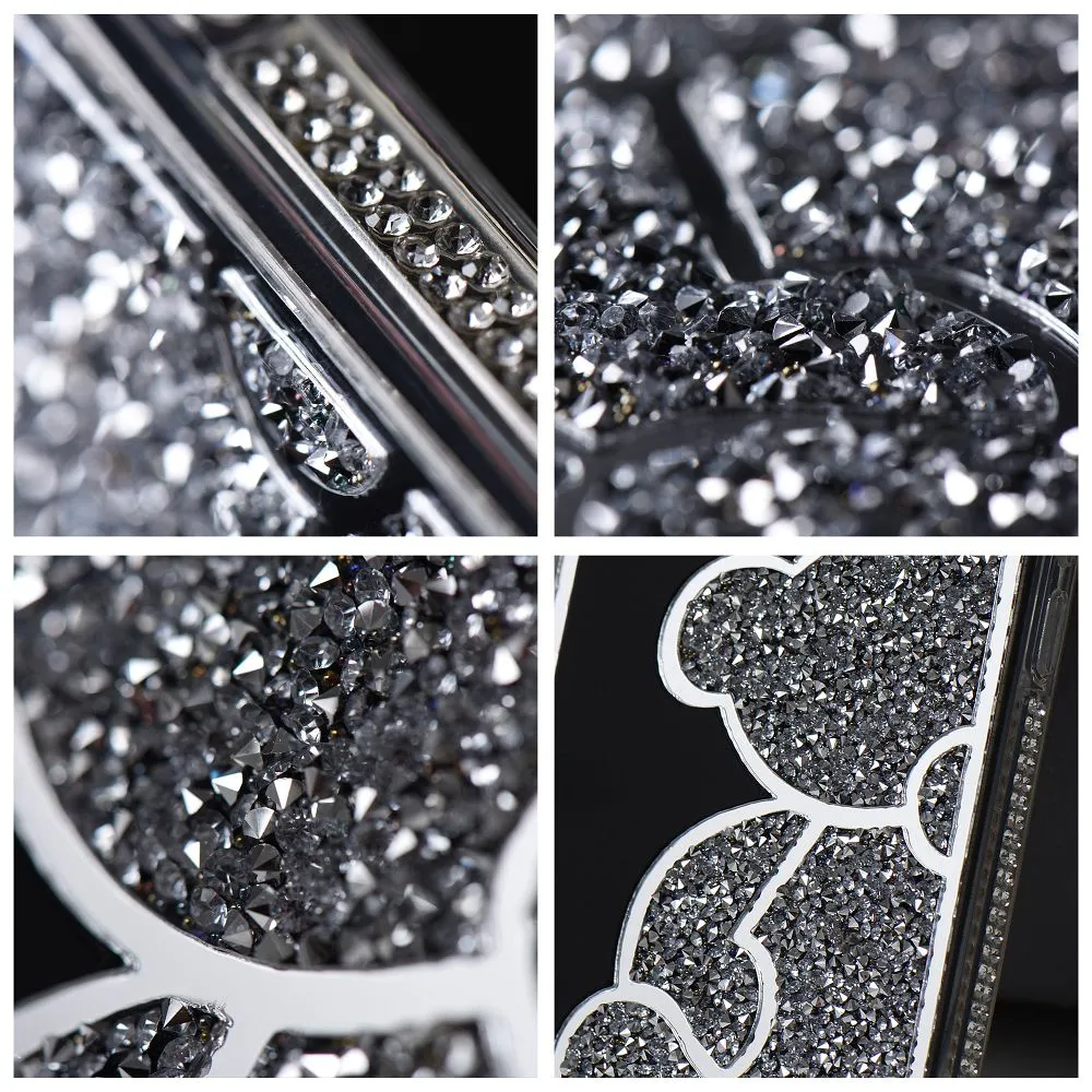 Case passend für Samsung A07 / A08 Teddy Bear silver