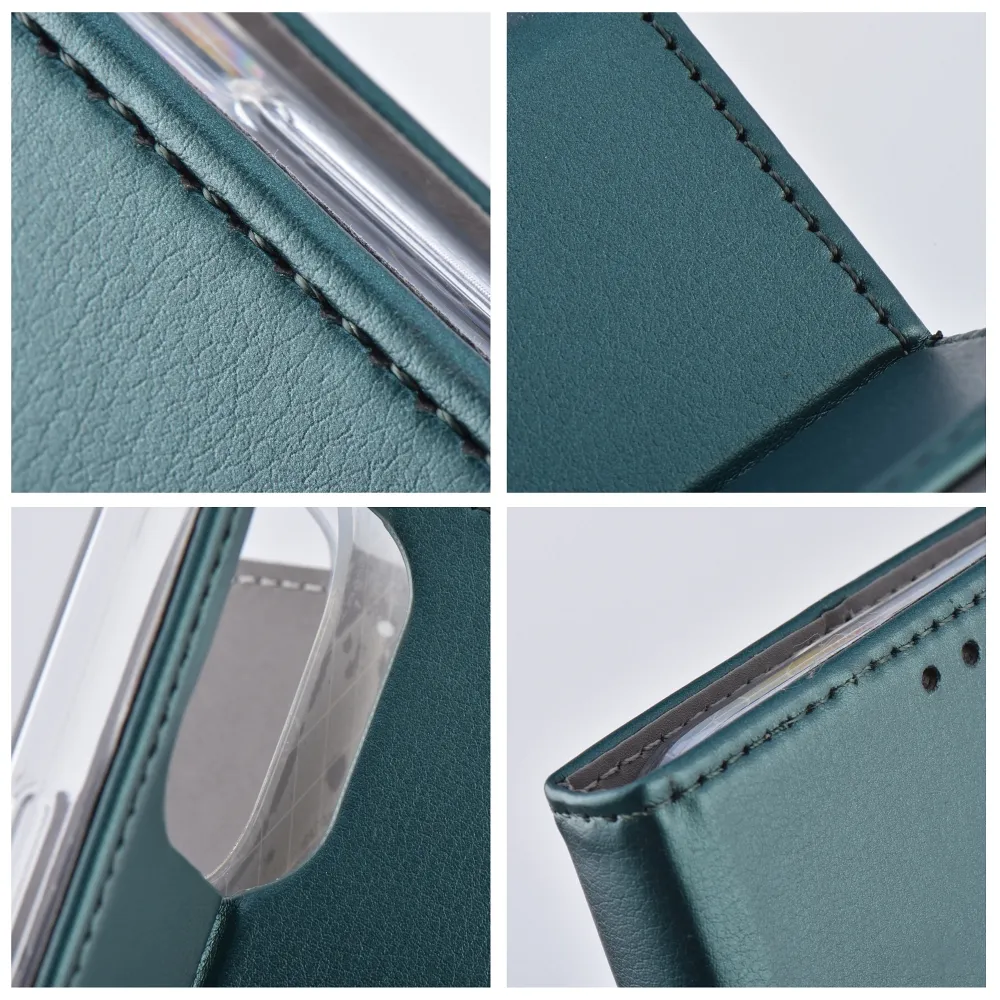 Flip case passend für Oppo Reno 16F / 16FS Smart Magneto dark green
