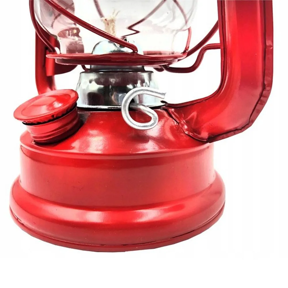Oil lamp 24.5 cm RC032 red