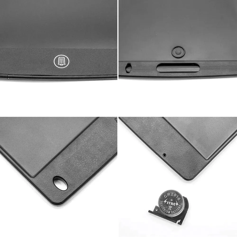 LCD-Zeichentablett passend für Kinder RC-K-338 schwarz