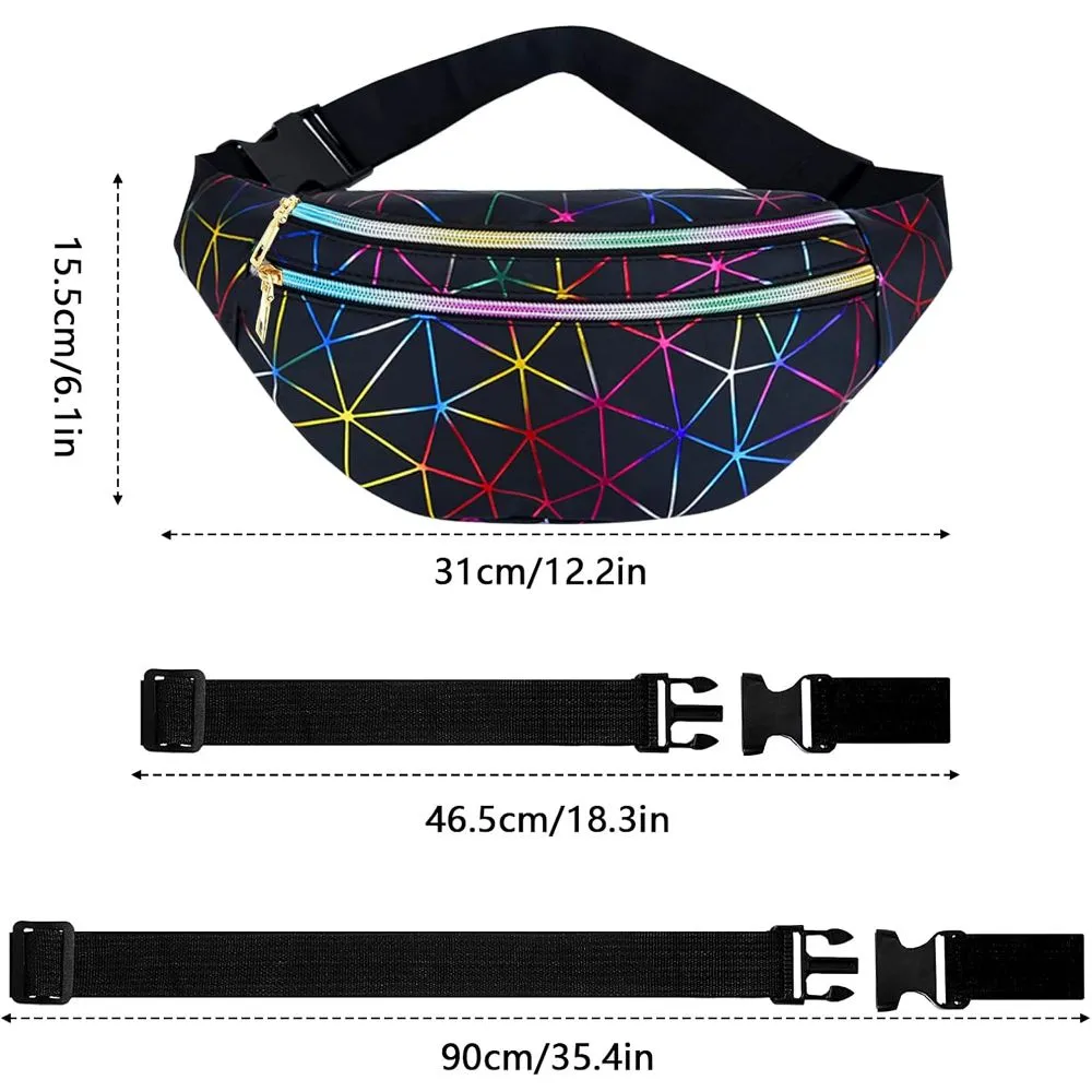 Adjustable waist bag RC-K-1070 black