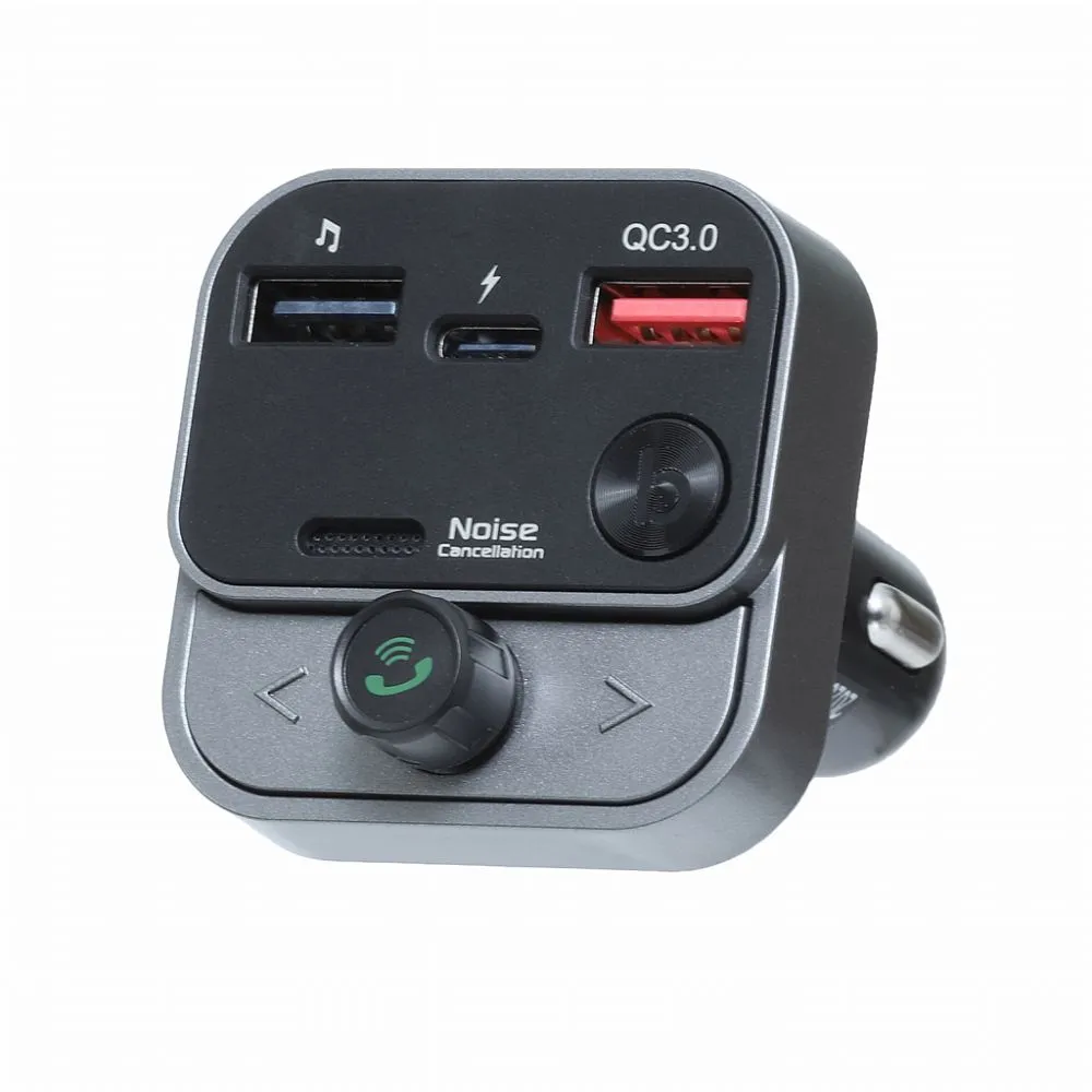 MP3 FM Sender mit Bluetooth 5.0 + USB A QC3.0 + Typ C (insgesamt 30W) ART FM-84B