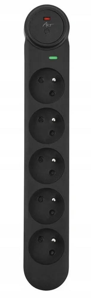 Extension cord 5 sockets Art F2110 3 m black