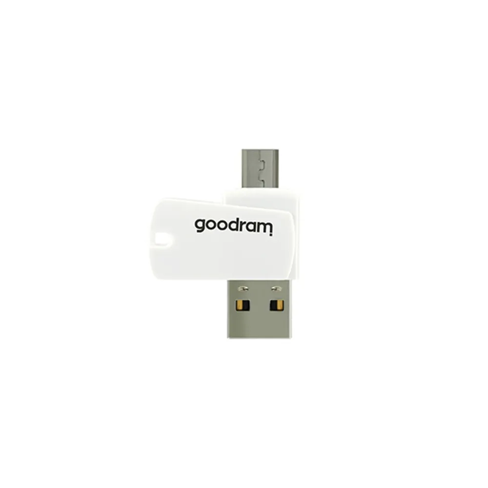 GOODRAM ALL IN ONE M1A4 - USB/Micro-USB-Kartenleser + 64GB micro SD-Karte