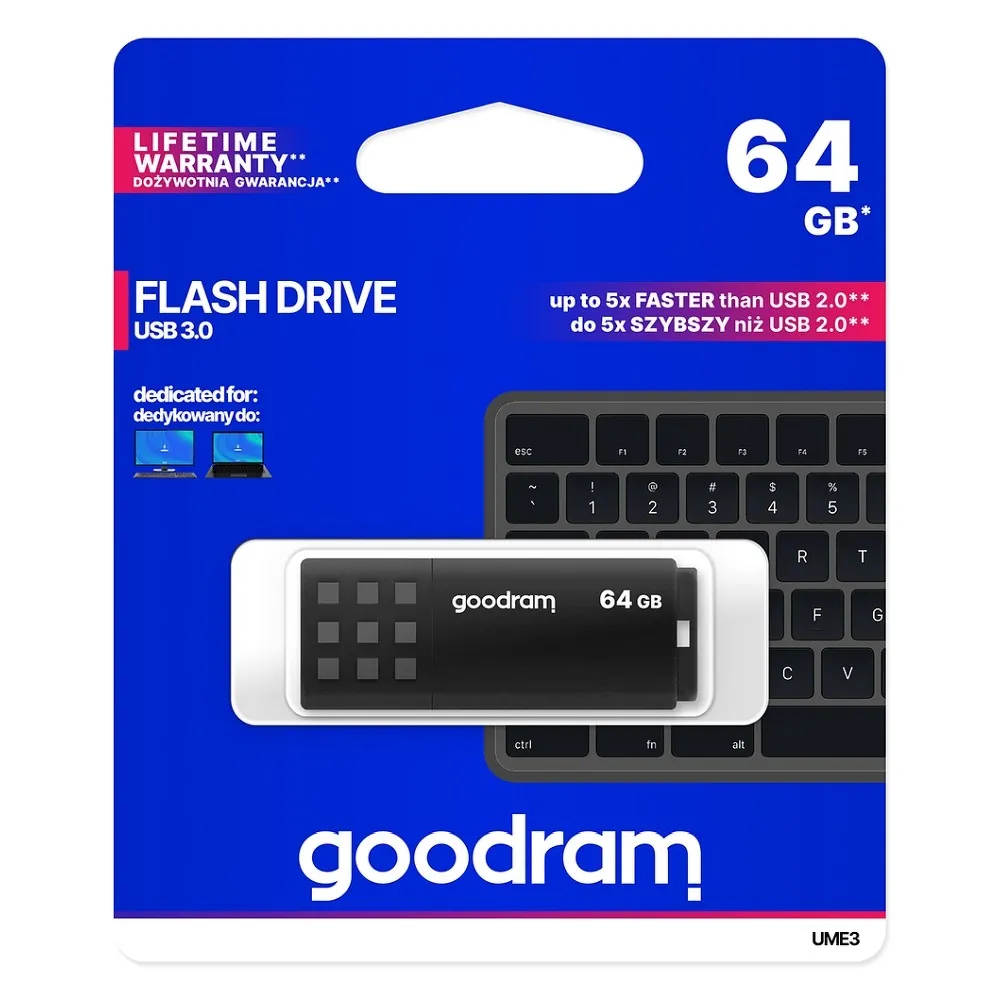 USB-STICK GOODRAM UME3 64GB USB 3.2