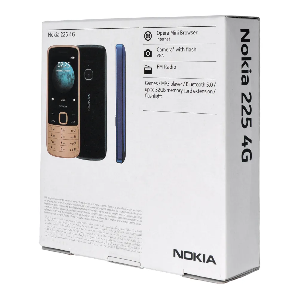 Mobile phone Nokia 225 4G Dual Sim 128MB black