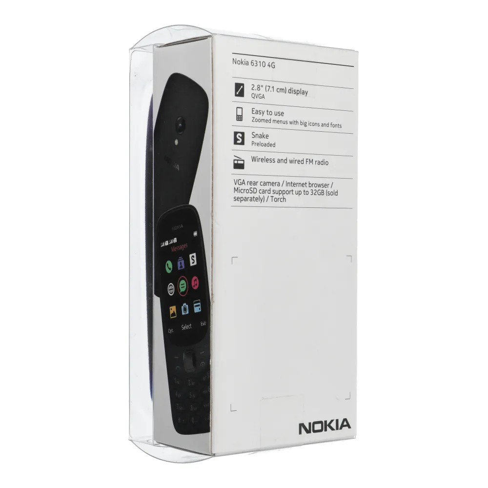 Mobile phone Nokia 6310 DS black TA- 1400