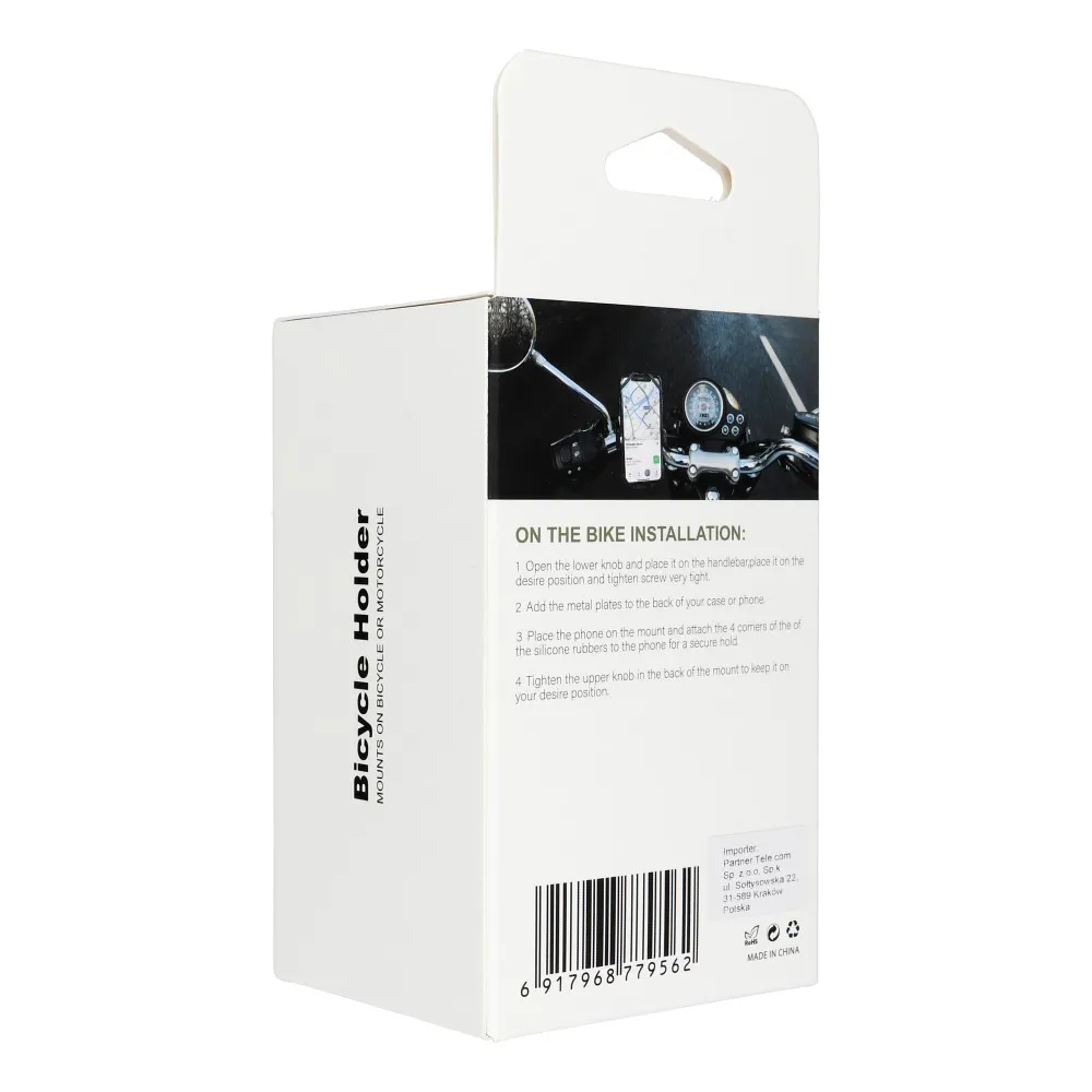 PREMIUM magnetischer Fahrradlenkerhalter M4S-MB3 schwarz