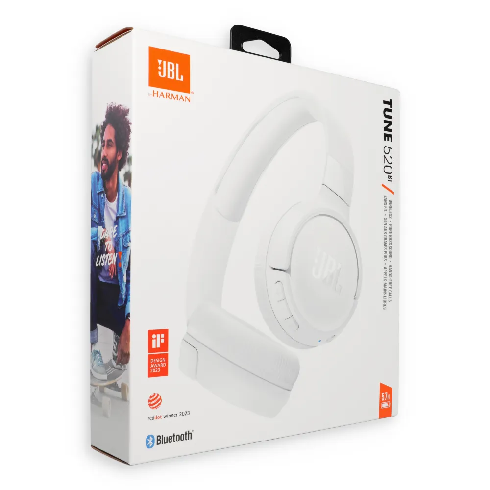 Wireless headphones JBL Tune 520BT black