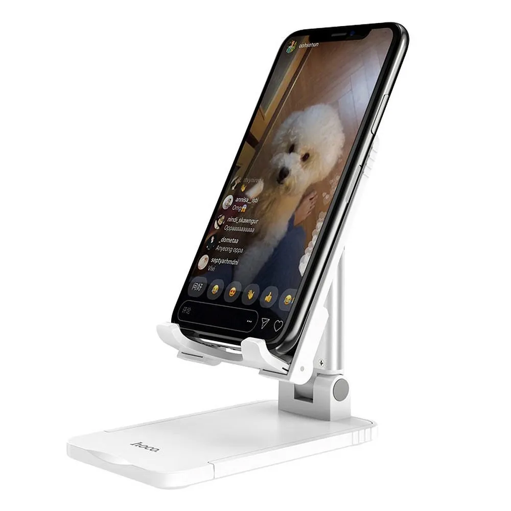 HOCO Schreibtischhalter passend für Tablet oder Telefon Carry PH29A ( 4,7" - 10" ) weiss