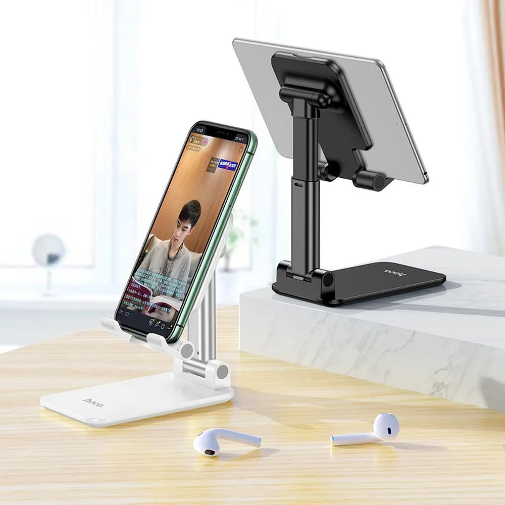 HOCO Schreibtischhalter passend für Tablet oder Telefon Carry PH29A ( 4,7" - 10" ) weiss