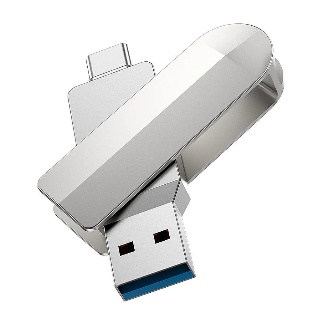 USB-STICK HOCO Wide UD10 USB + USB C 64GB USB3.0