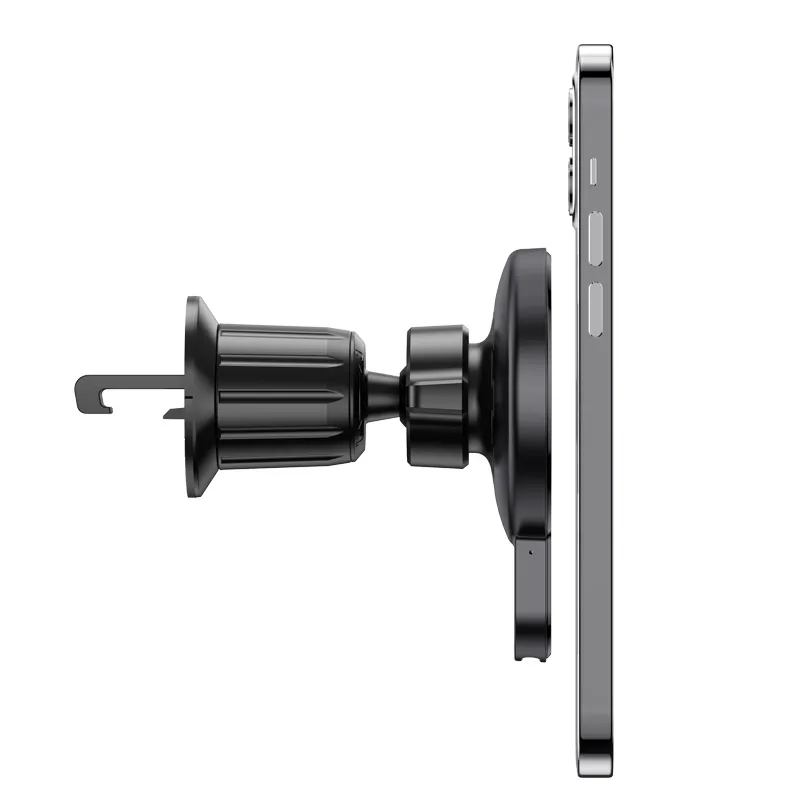 HOCO Autohalter mit kabelloser / Induktionsladung passend für iPhone 12 kompatibel mit MagSafe 15W CA85 schwarz
