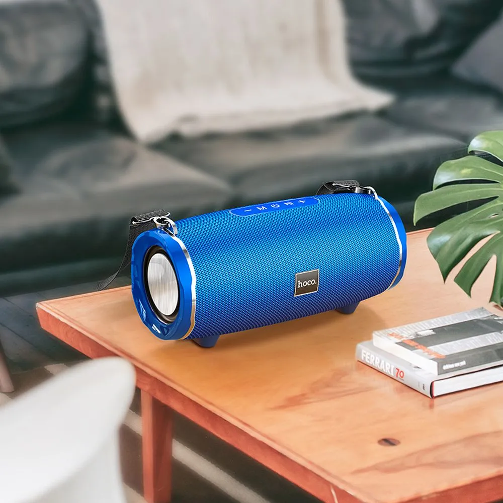 Wireless speaker 2 x 15W 4h Hoco HC5 blue