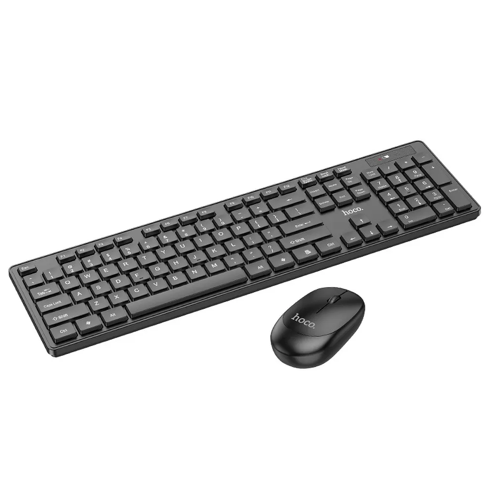 HOCO schnurlose Tastatur + Maus (Set) GM17 schwarz