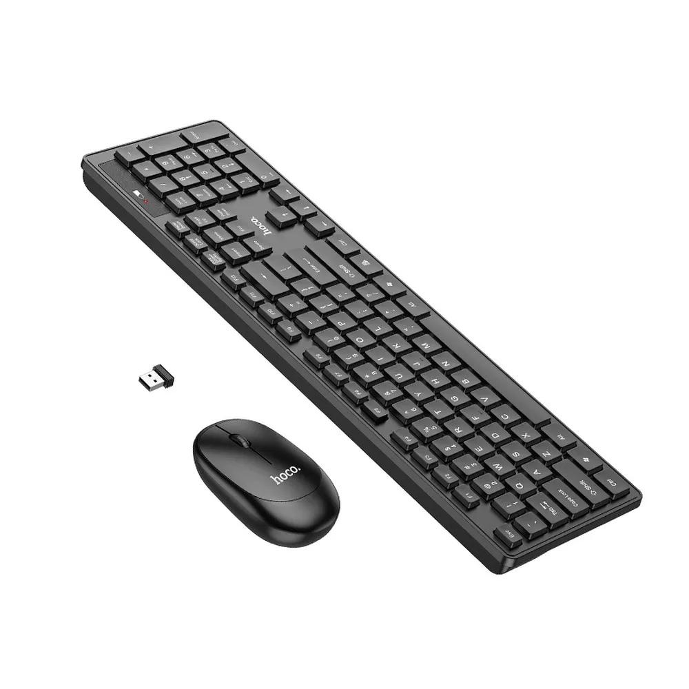 HOCO schnurlose Tastatur + Maus (Set) GM17 schwarz