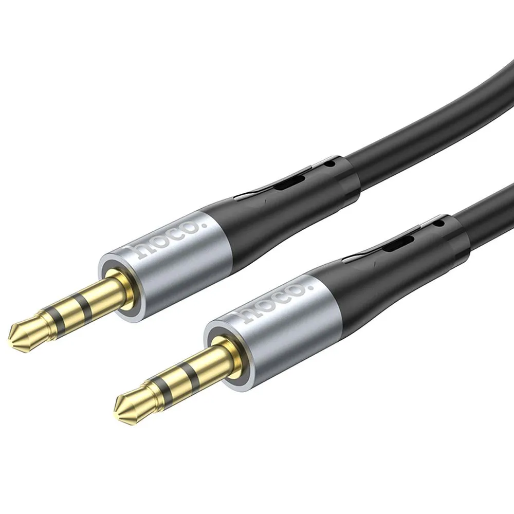 Cable AUX Jack 3,5 mm to Jack 3,5 mm Hoco 1 m UPA22 black
