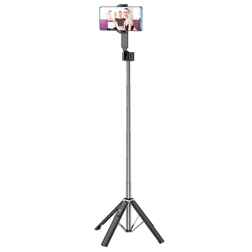 HOCO Selfie-Halter mit Funkfernbedienung fourpod K18 schwarz