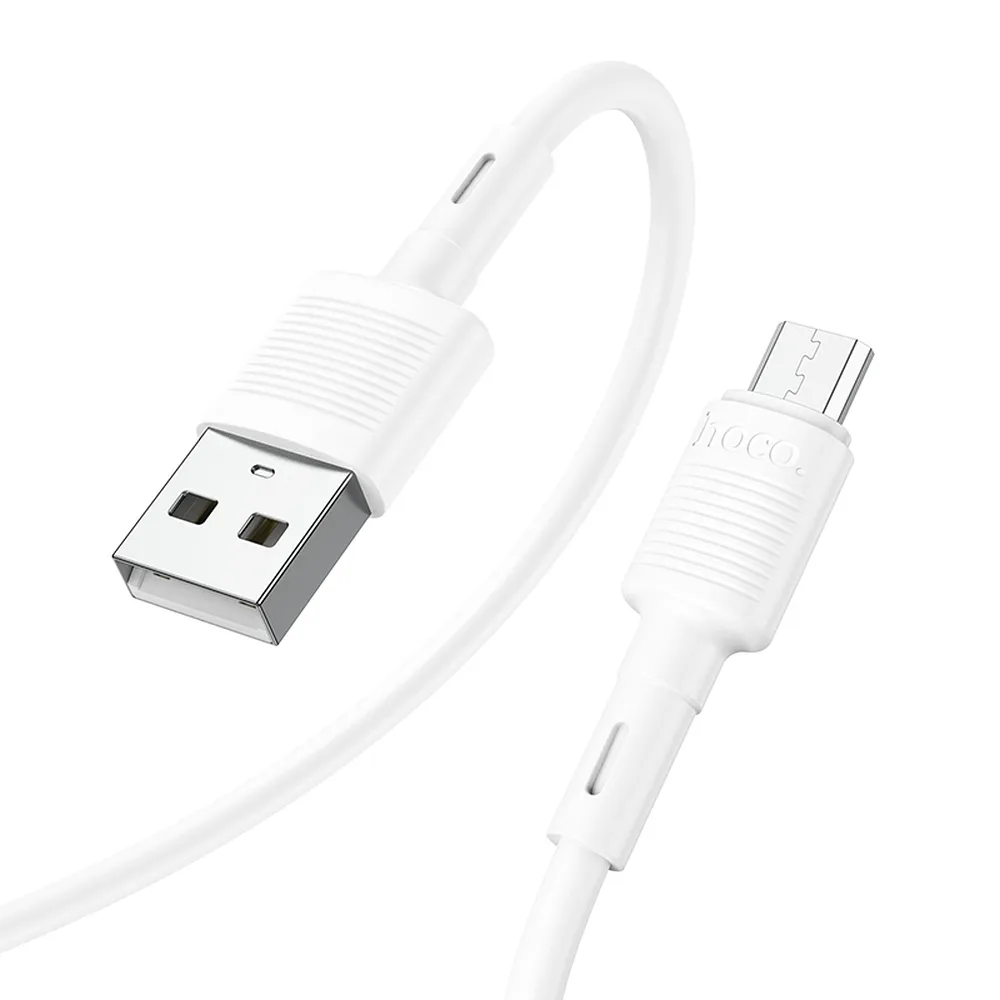 HOCO USB A zu Micro USB 2.4A Kabel X83 1 m weiß