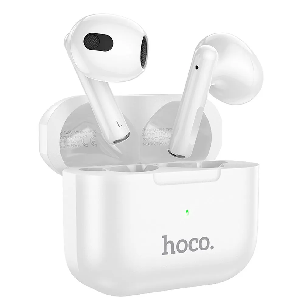 HOCO bluetooth earphones Intelligent TWS EW30 white