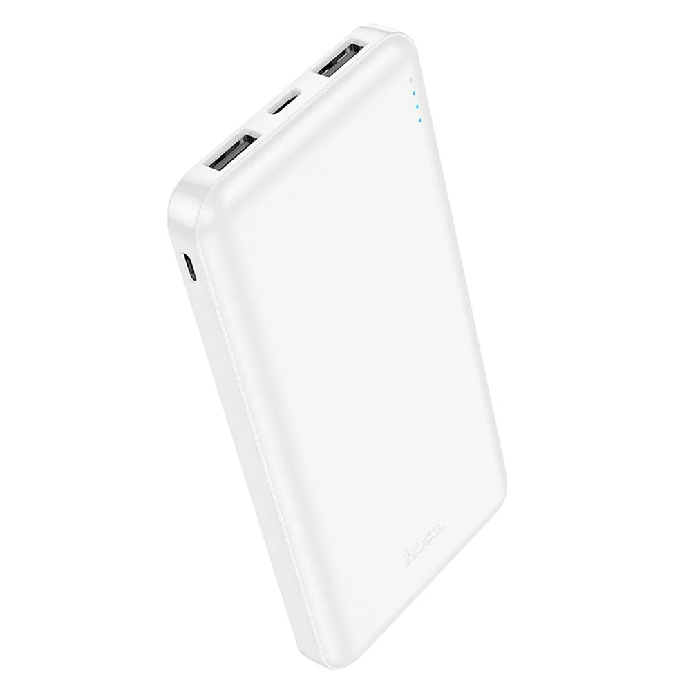 HOCO Powerbank 10 000 mAh 2.1A J100 weiß