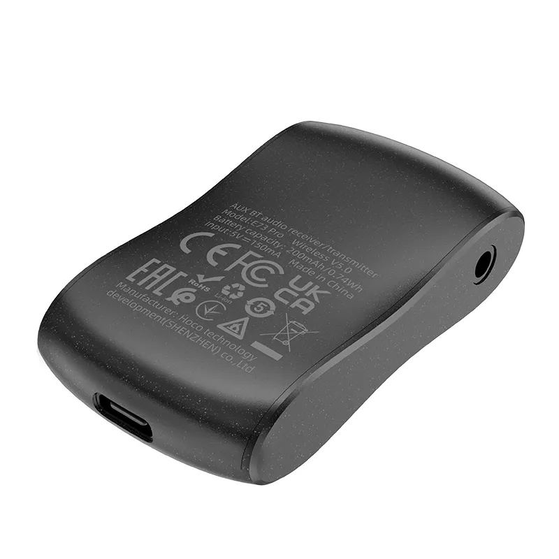 HOCO FM Sender BT Jack 3.5 mm E73 Pro schwarz