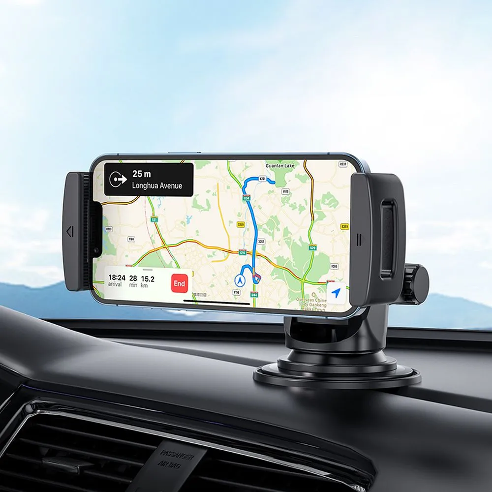 Car phone holder Hoco windshield / dashboard CA120 black