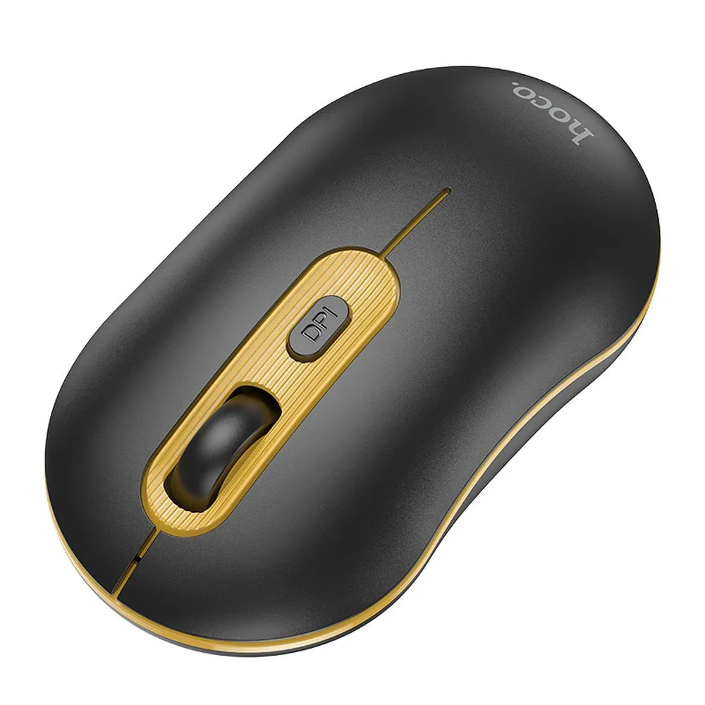HOCO drahtlose 2.4G 1600 dpi Computer Maus GM21 schwarz