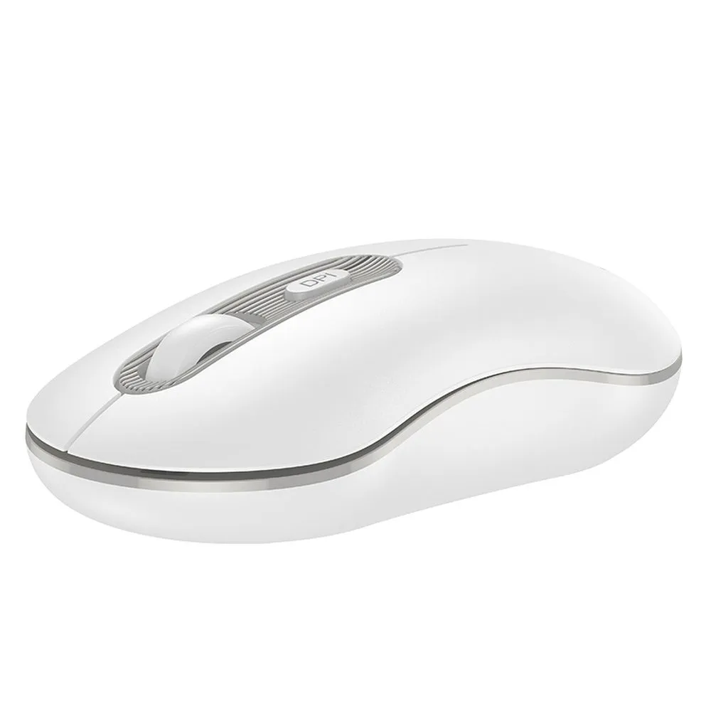 HOCO drahtlose 2.4G 1600 dpi Computer Maus GM21 weiß