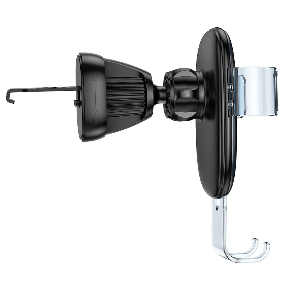 HOCO Autohalter Schwerkraft Autohalter passend für Kühlergrill H7 schwarz