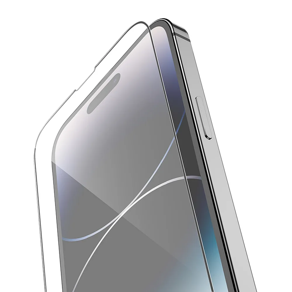 HOCO HD 5D Guardian Gehärtetes Glas Schild (SET 10in1) - passend für iPhone 14 Pro Max schwarz (G14)