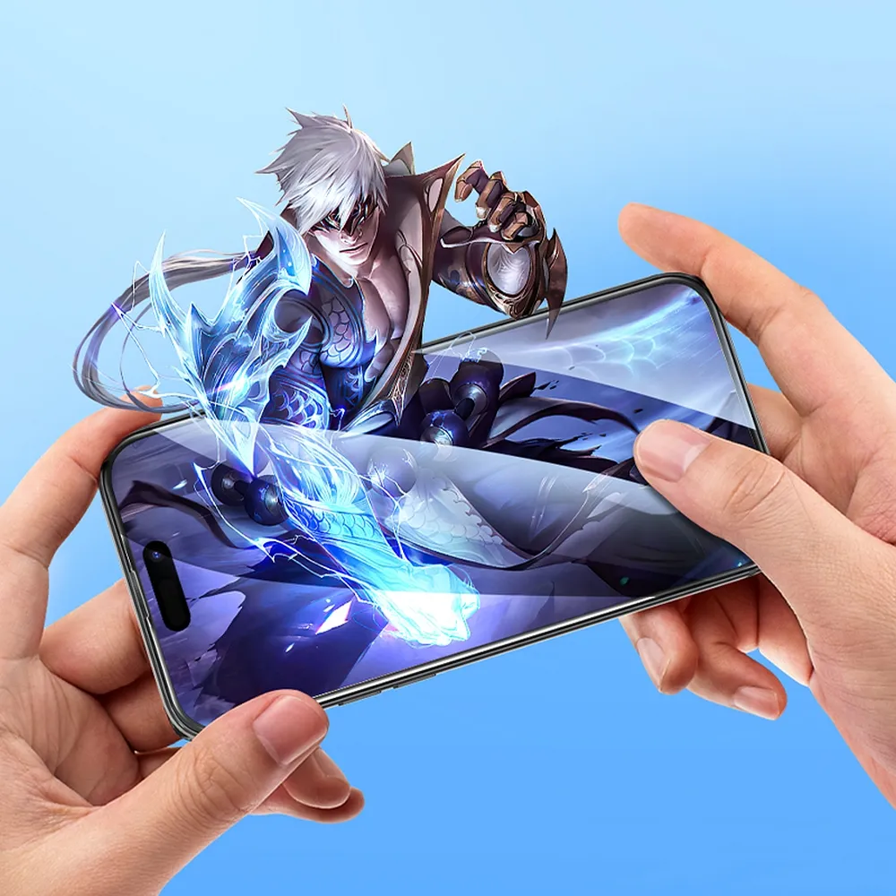 HOCO HD 5D Guardian Gehärtetes Glas Schild (SET 10in1) - passend für iPhone 14 Pro Max schwarz (G14)