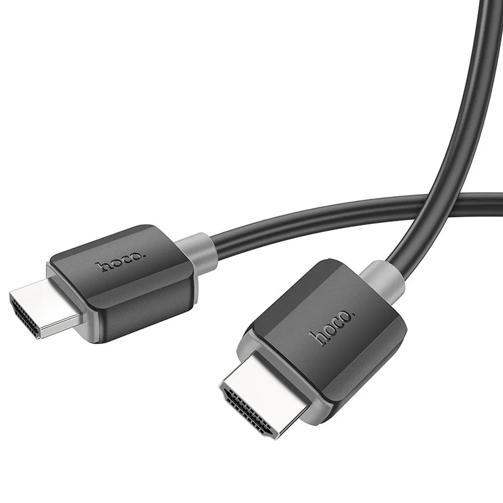 Cable HDMI to HDMI Hoco ver. 2.0 4K/60Hz 1 m US08 black