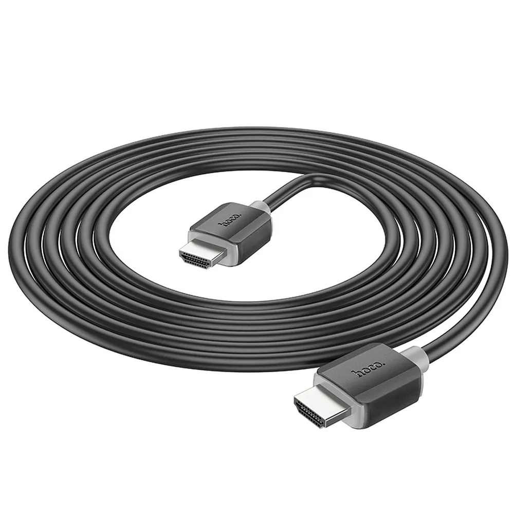 Cable HDMI to HDMI Hoco ver. 2.0 4K/60Hz 1 m US08 black